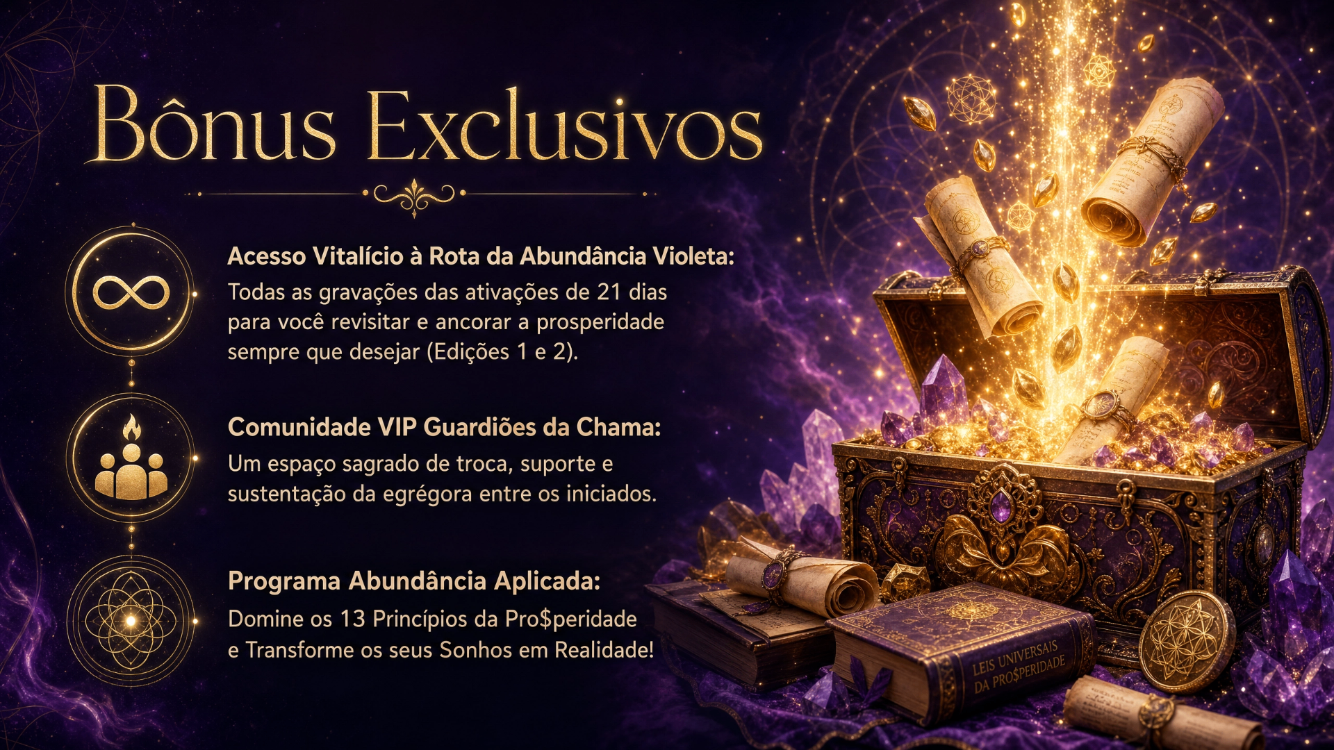 Bônus Exclusivos